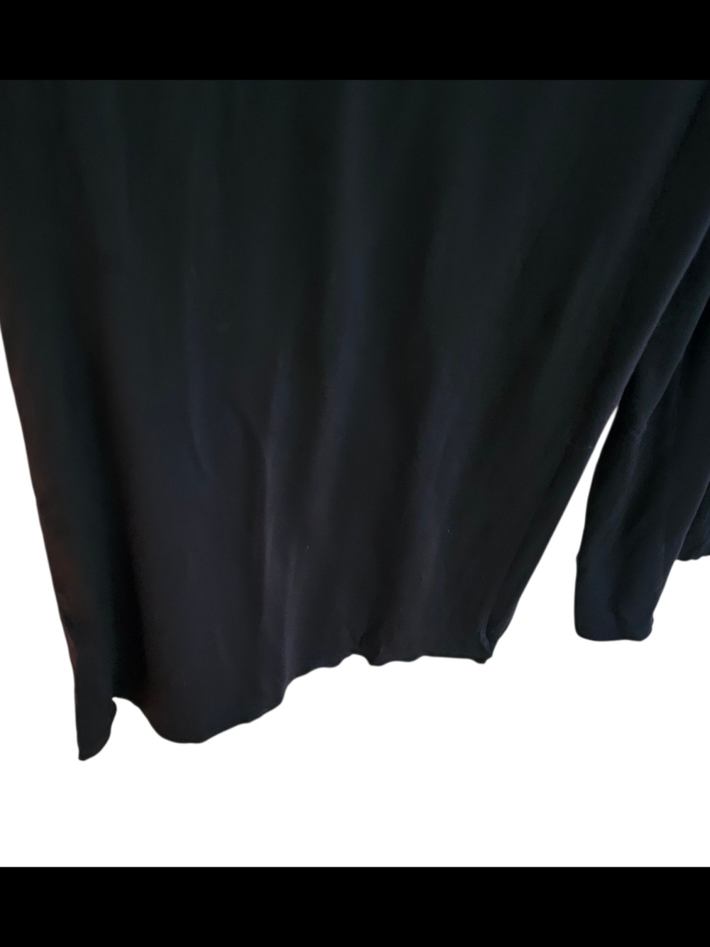 Athleta Nighttime Bliss Sleep Jumpsuit Black Romper 981316 Wide Leg Large - Picture 5 of 14